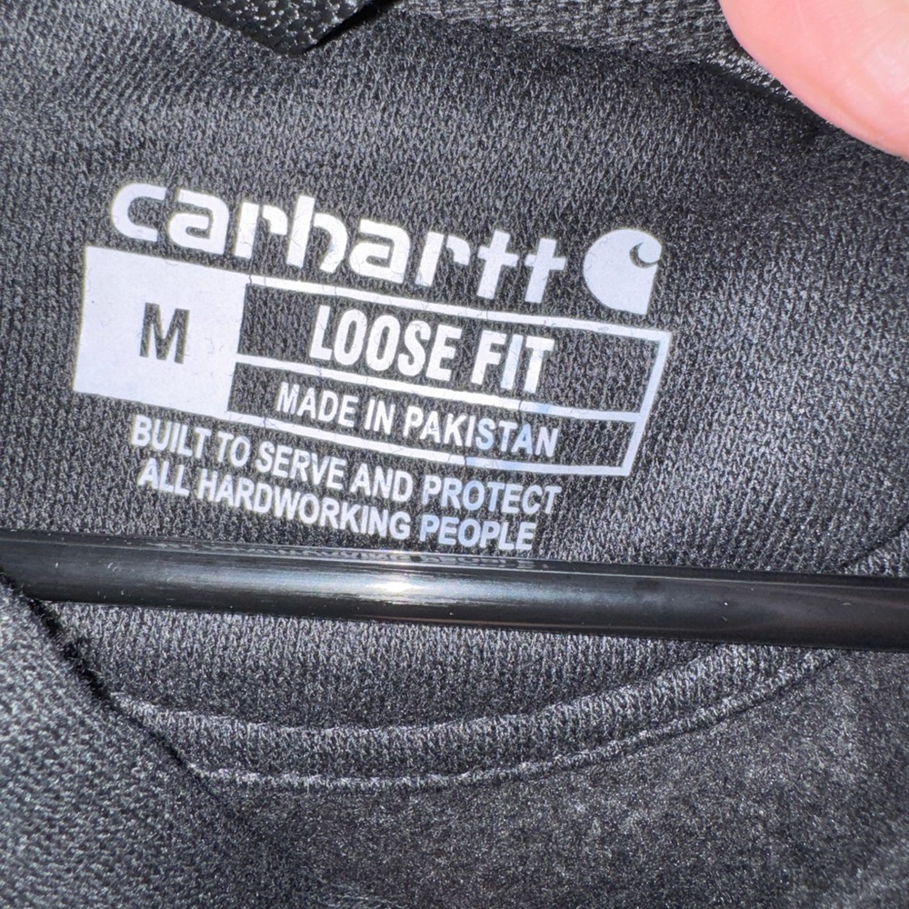Carhartt Men's Black Marquette Hoodie - Picture 3 of 5